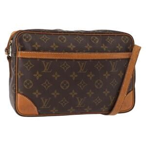 LOUIS VUITTON Monogram Trocadero 30 Shoulder Bag M51272 LV Auth ka642